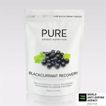 PURE Blackcurrant Recovery Powder 200g Bag