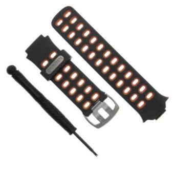 Garmin Forerunner 310XT Replacement Watch Band Black/Orange